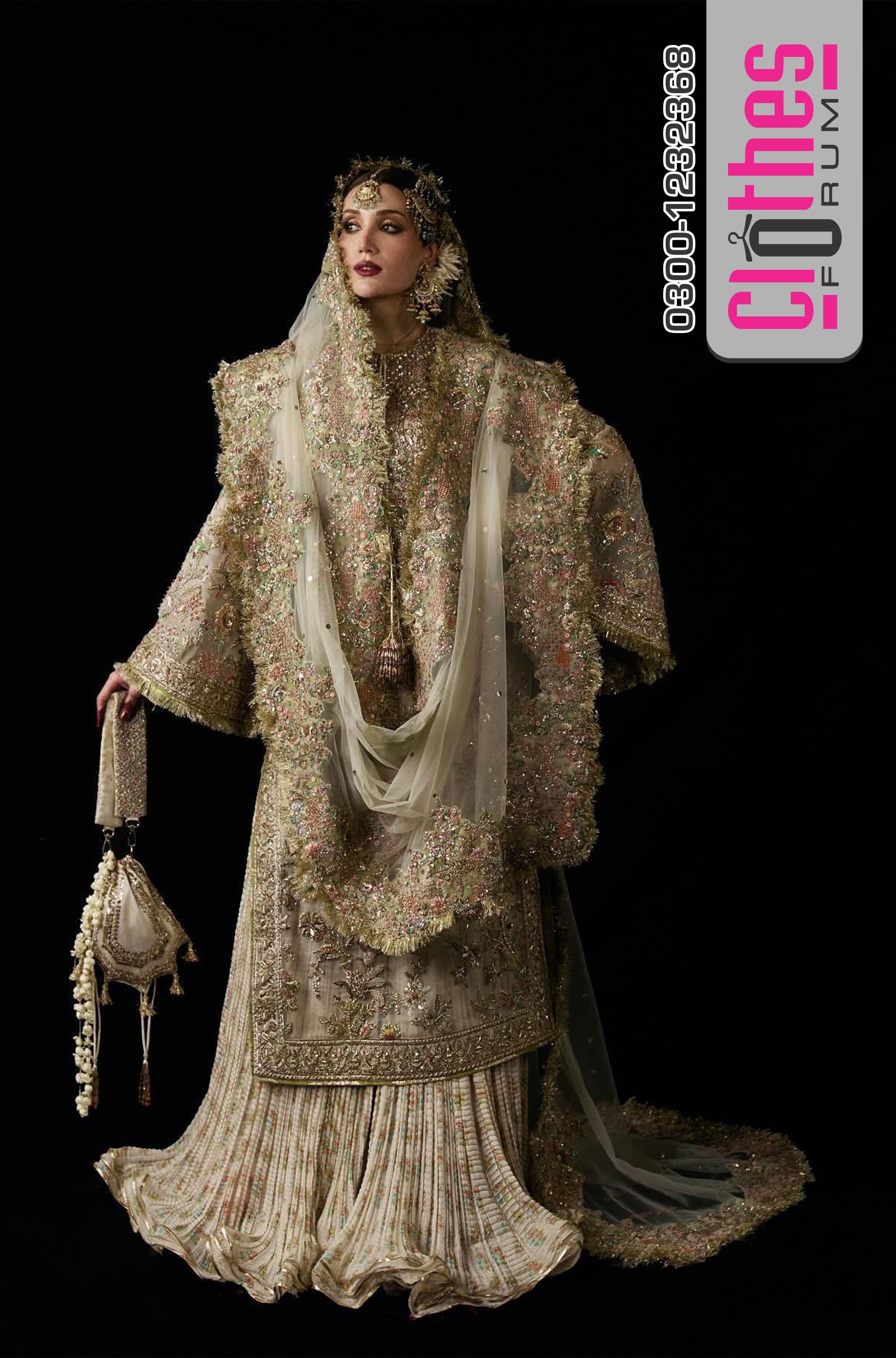 Hussain Rehar Bridal Couture – A Timeless Elegance for Your Big Day