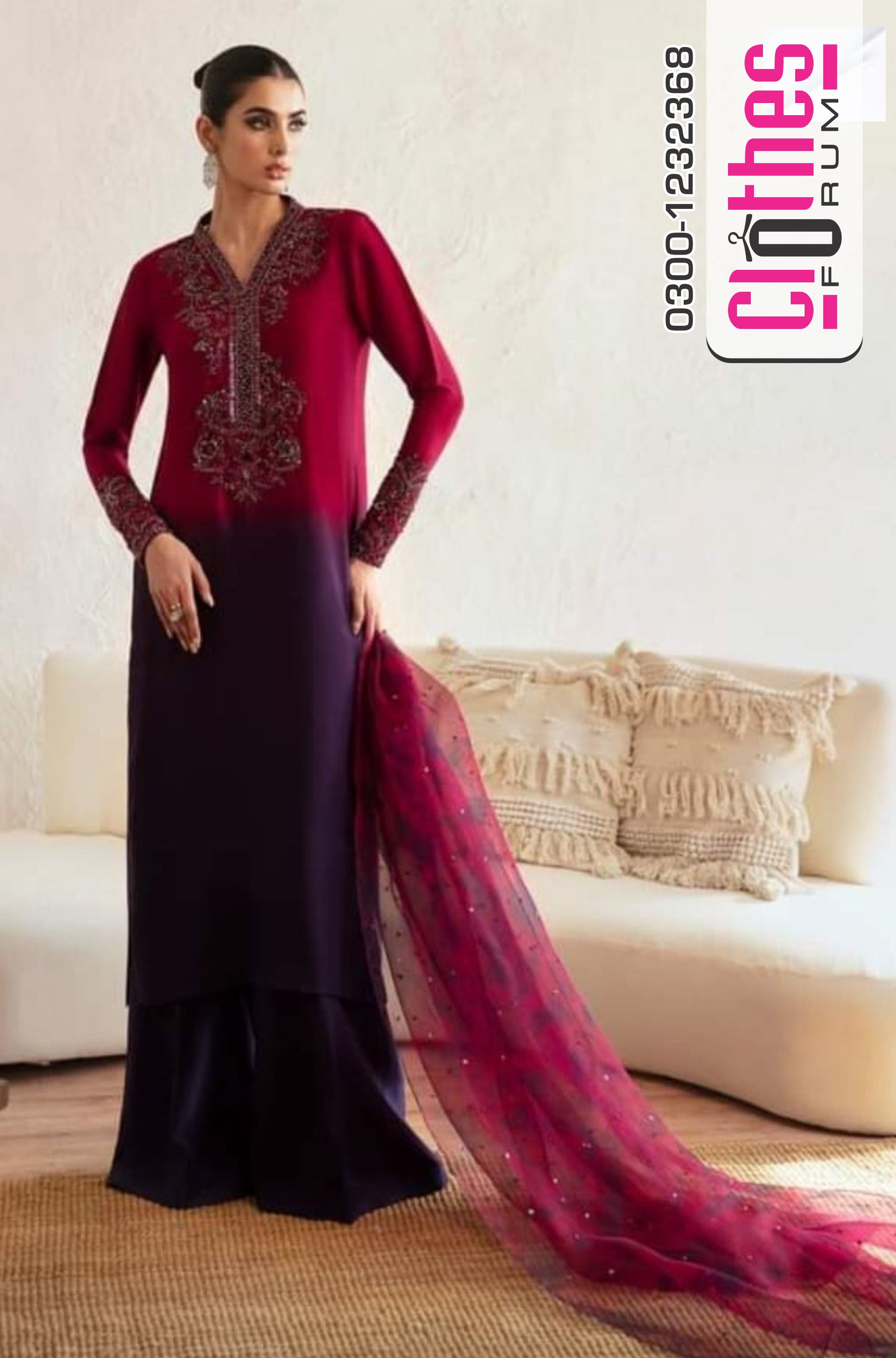 Kanwal Malik – Luxurious Double-Tone Elegance for the Modern Woman