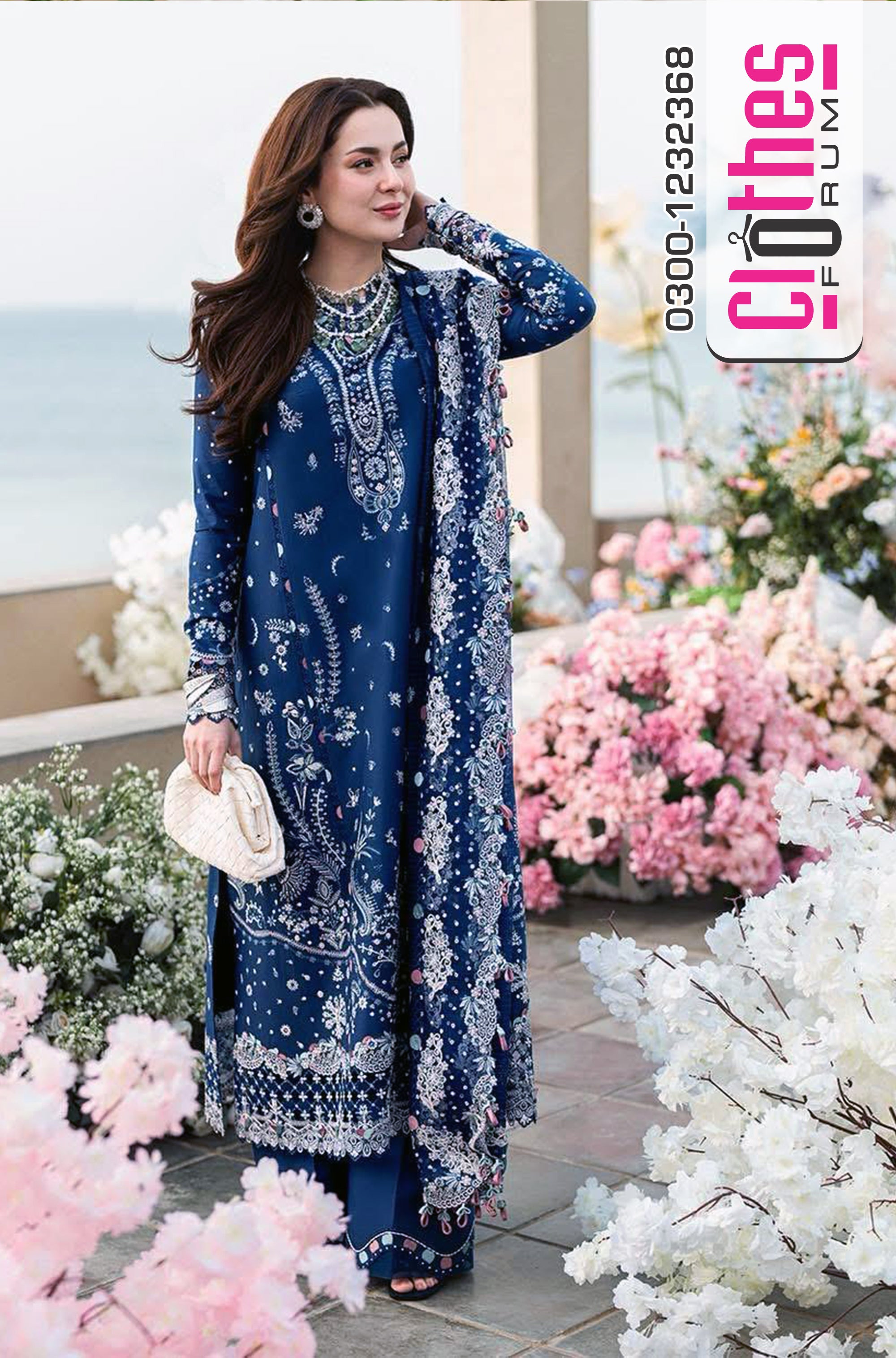 Qalamkar Luxury Lawn 2025 – Timeless Summer Elegance