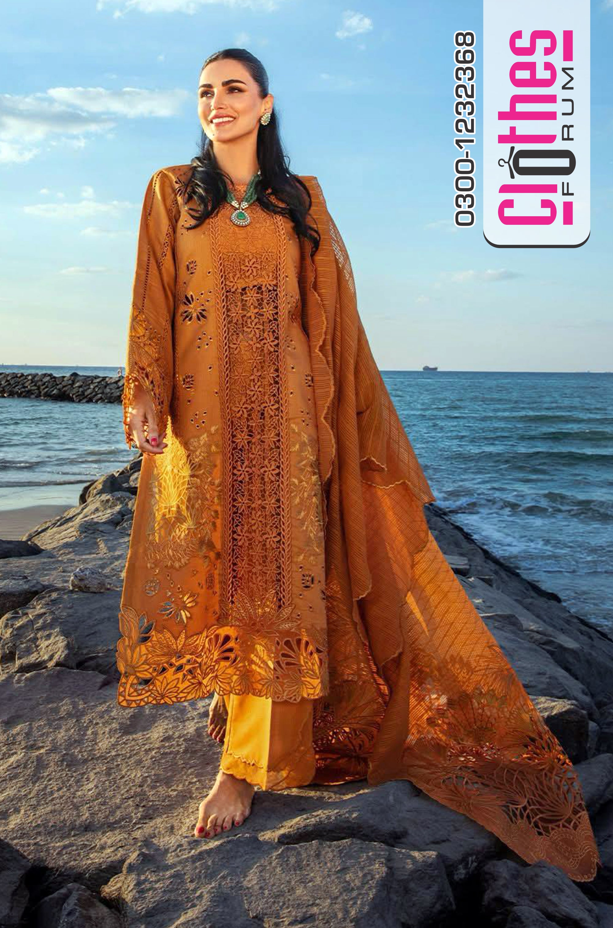 Rang Rasiya Sunlit Mustard – Luxury Lawn Elegance for Summer