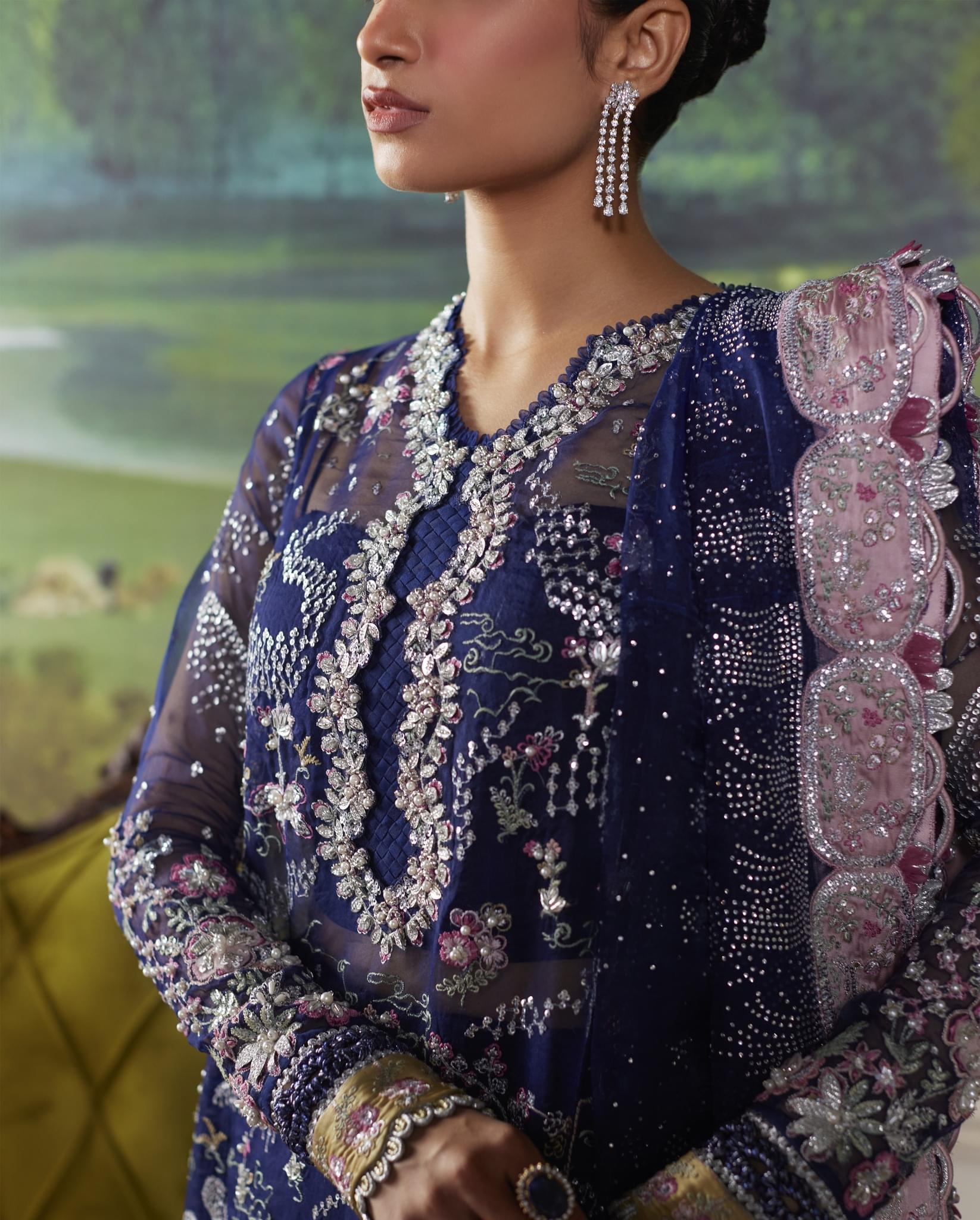 Republic Womenswear Wedding Edition – Majestic Navy Blue Elegance