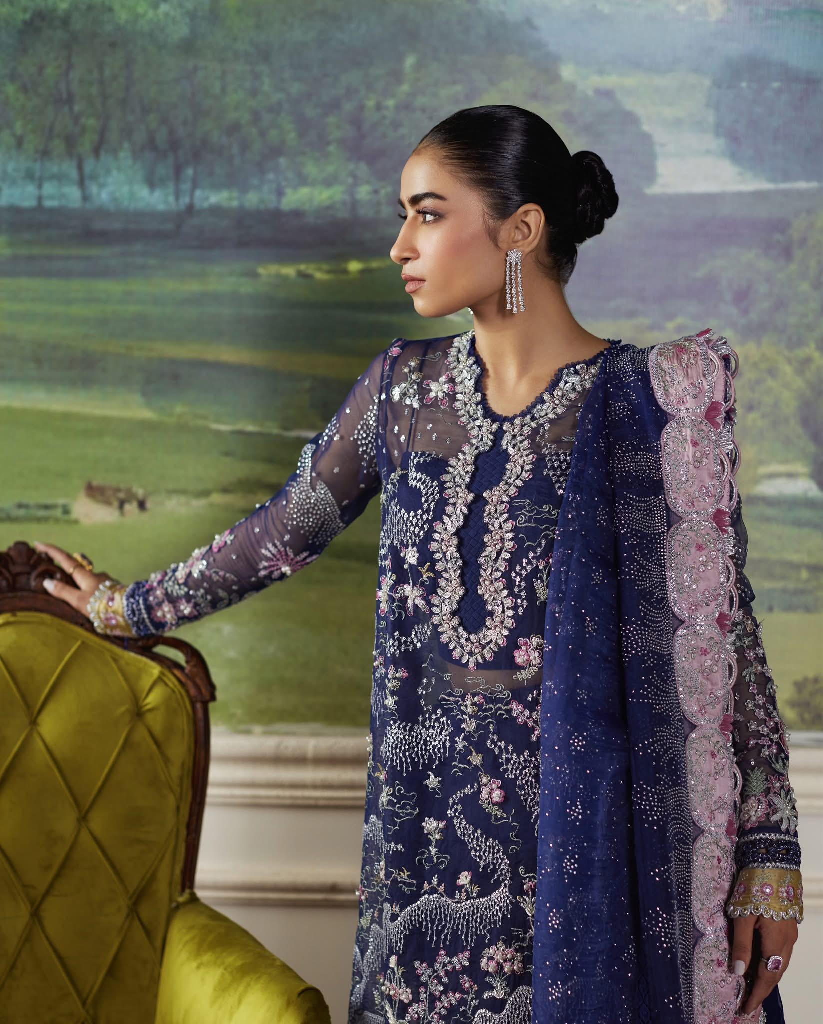 Republic Womenswear Wedding Edition – Majestic Navy Blue Elegance