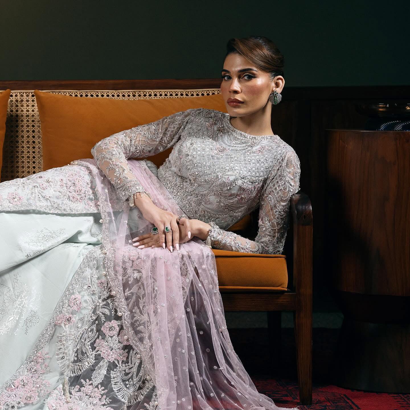 Saira Rizwan Formal Chiffon – A Mesmerizing Festive Elegance