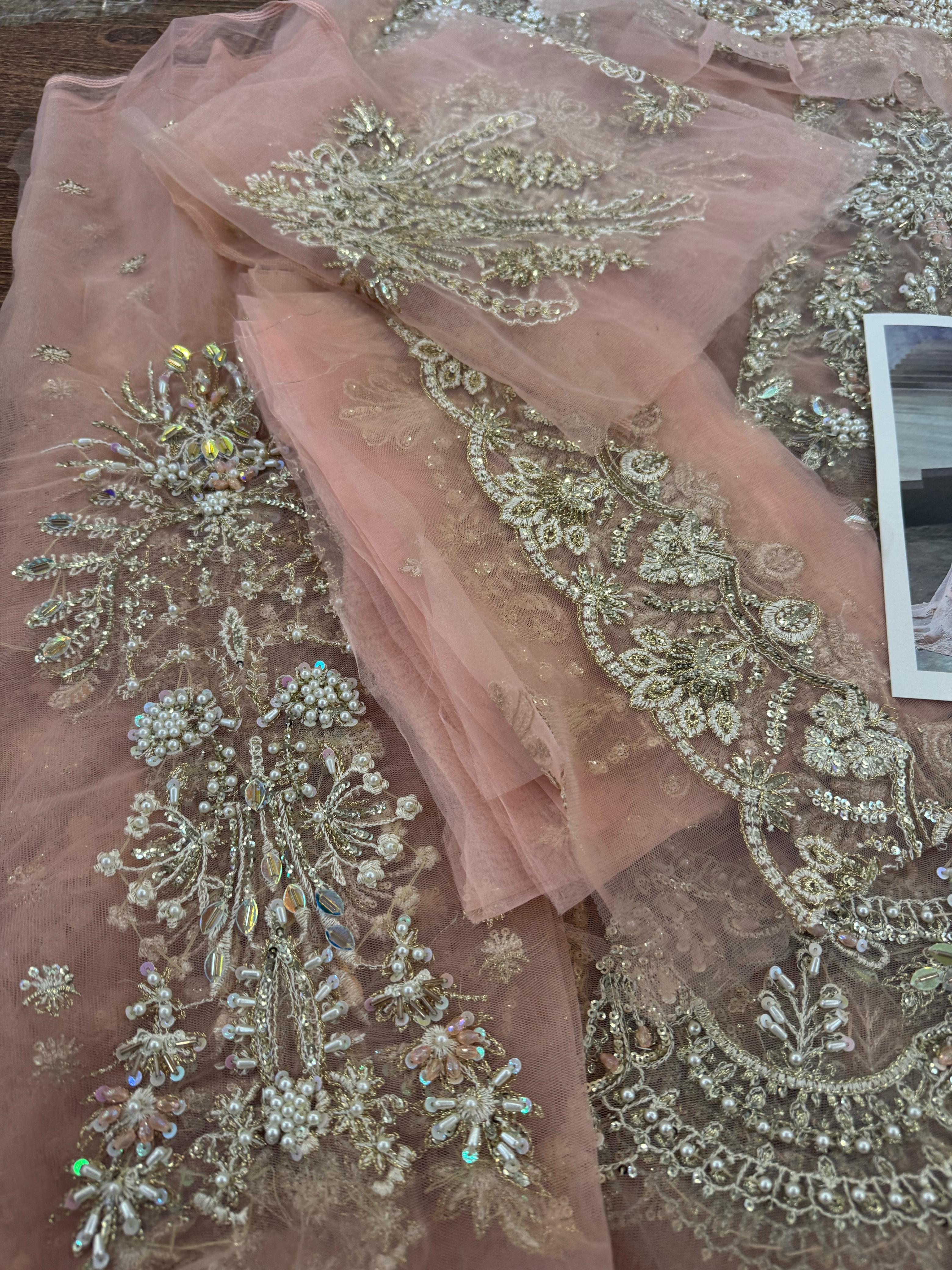 Afrozeh Brides Edit – Most Awaited Luxe Blush Pink Bridal Gown