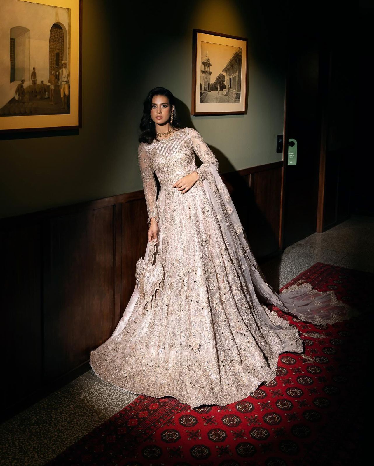 Saira Rizwan Luxury Wedding Formal – Exquisite Net Fabric Party Wear