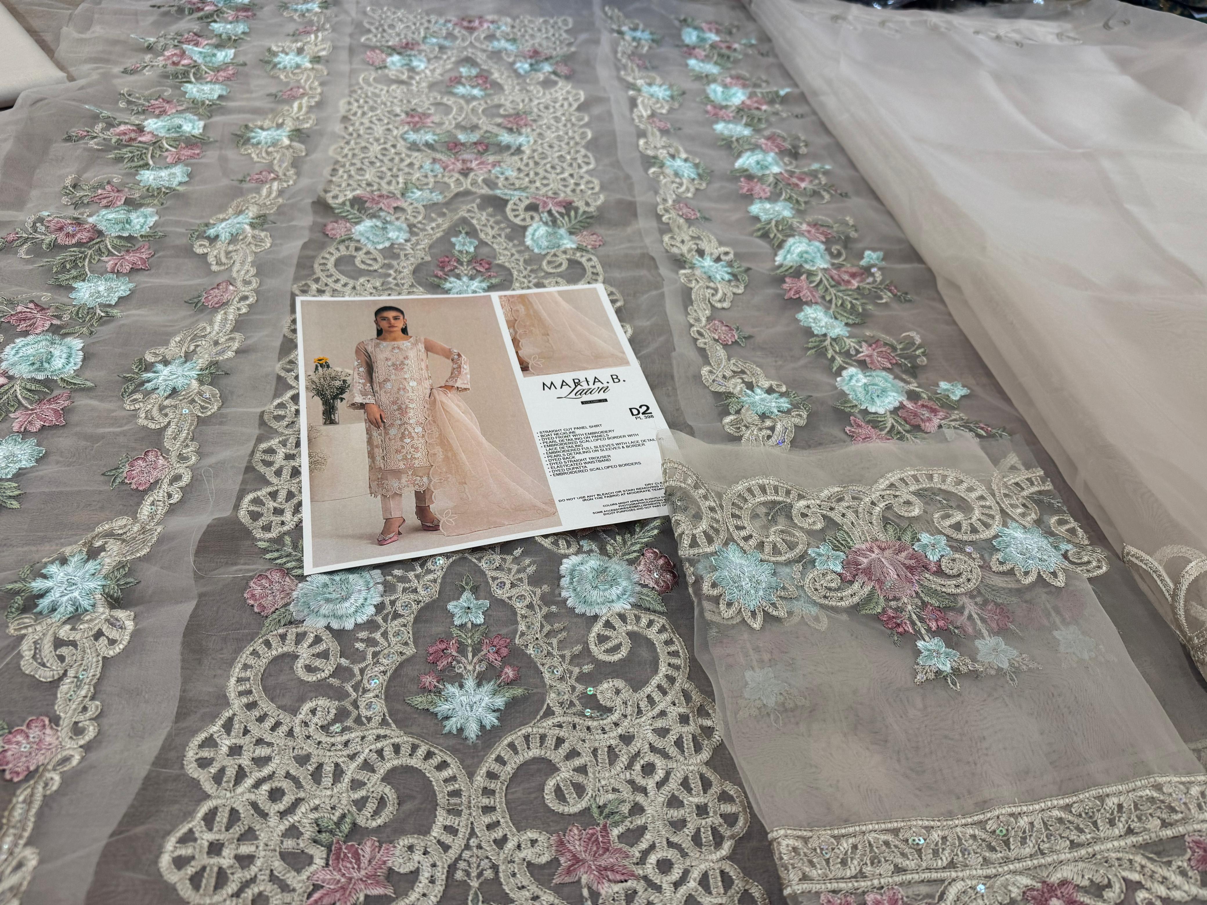 Maria B Luxury Pret Wear Lawn 2025 – Elegant White Ensemble for Every Occasion